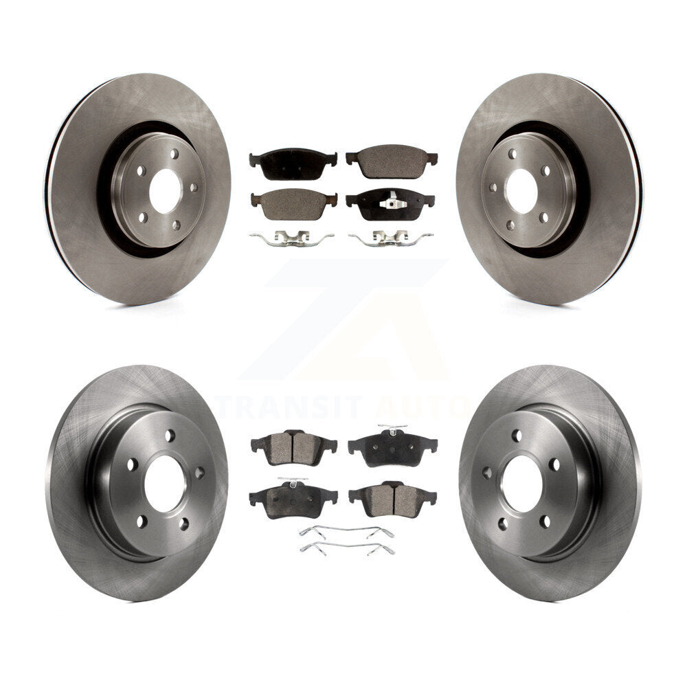 Transit Auto K8T-100983 Disc Brake Kit for 2013-2018 Ford Focus - Front and Rear product image