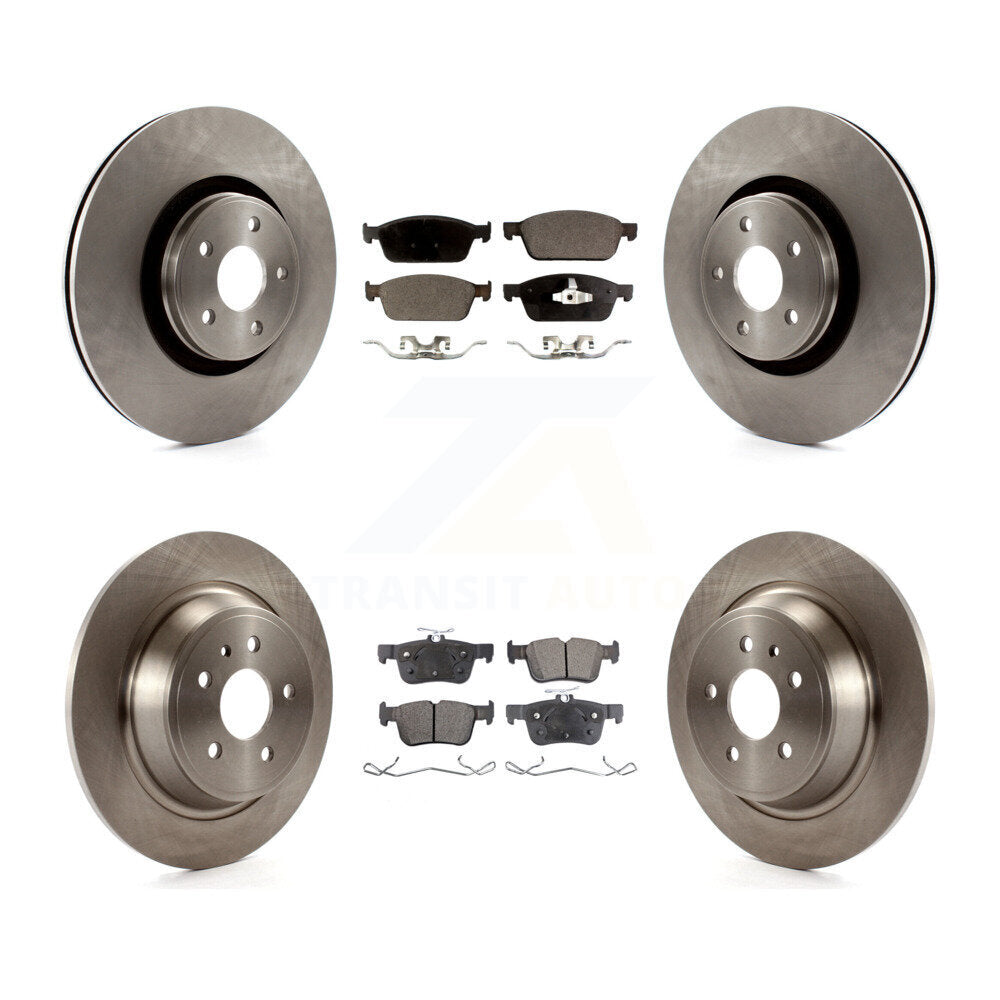 Transit Auto K8T-100984 Disc Brake Kit for 2015-2019 Lincoln MKC - Front and Rear product image