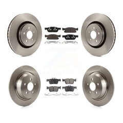 Transit Auto K8T-100987 Disc Brake Kit for 2015-2023 Ford Edge, Lincoln Nautilus, Lincoln MKX - Front and Rear product image