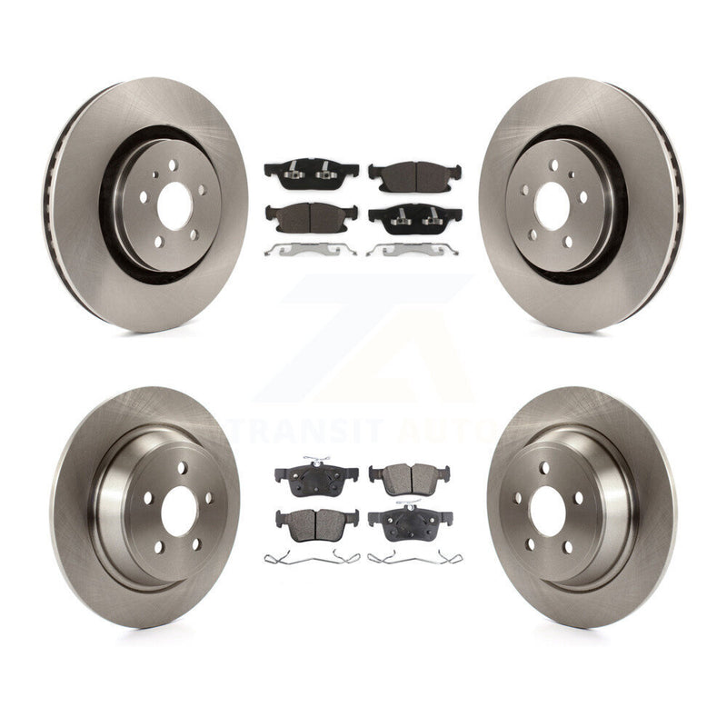 Transit Auto K8T-100987 Disc Brake Kit for 2015-2023 Ford Edge, Lincoln Nautilus, Lincoln MKX - Front and Rear product image