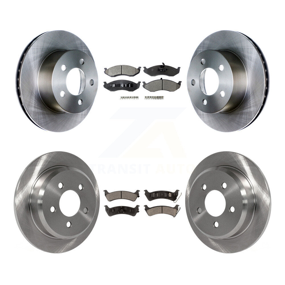 Transit Auto K8T-100988 Disc Brake Kit for 1994-1998 Jeep Grand Cherokee - Front and Rear product image