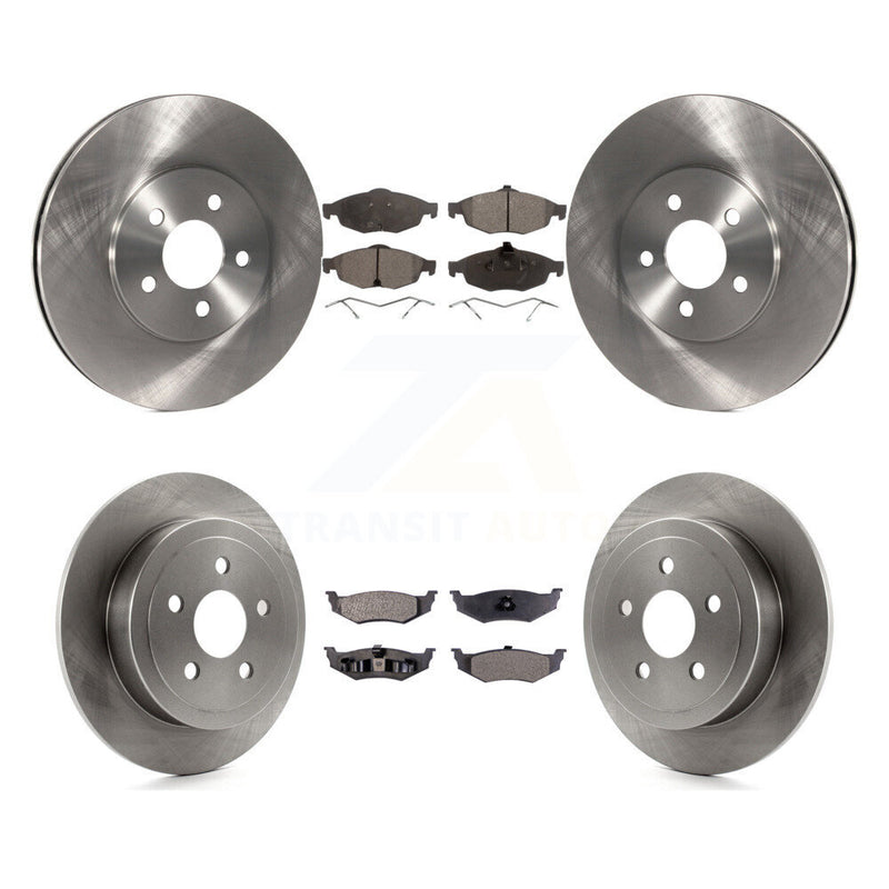 Transit Auto K8T-100995 Disc Brake Kit for 2001-2005 Chrysler Sebring, Dodge Stratus - Front and Rear product image