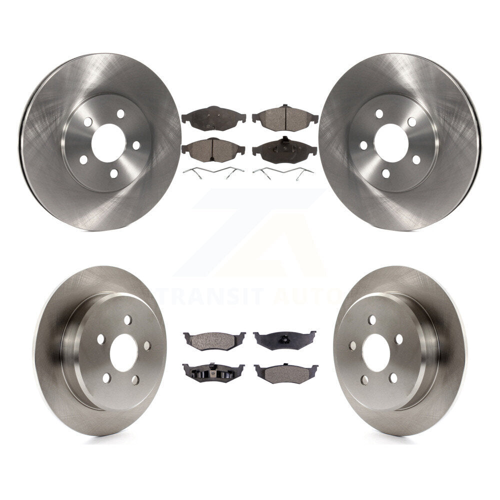 Transit Auto K8T-100996 Disc Brake Kit for 2005-2006 Chrysler Sebring, Dodge Stratus - Front and Rear product image