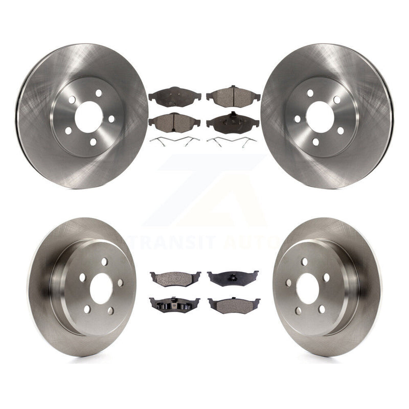 Transit Auto K8T-100996 Disc Brake Kit for 2005-2006 Chrysler Sebring, Dodge Stratus - Front and Rear product image