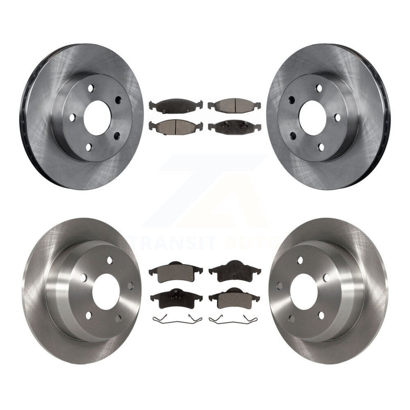 Transit Auto K8T-101001 Disc Brake Kit for 1999-2002 Jeep Grand Cherokee - Front and Rear product image