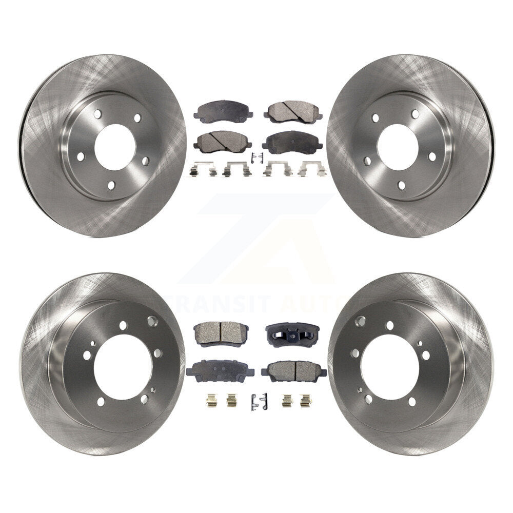 Transit Auto K8T-101006 Disc Brake Kit for 2004-2006 Mitsubishi Lancer - Front and Rear product image