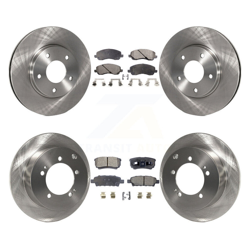 Transit Auto K8T-101006 Disc Brake Kit for 2004-2006 Mitsubishi Lancer - Front and Rear product image