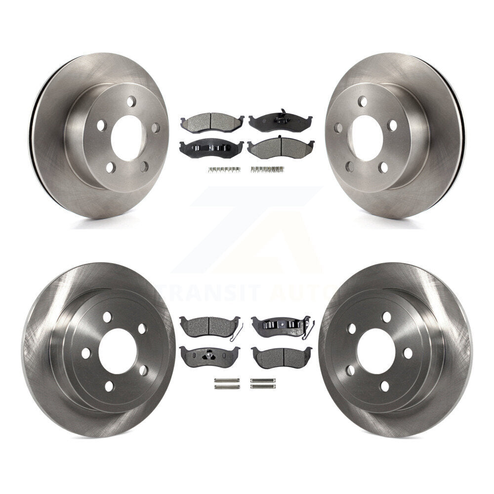 Transit Auto K8T-101009 Disc Brake Kit for 2003-2006 Jeep TJ, Jeep Wrangler - Front and Rear product image