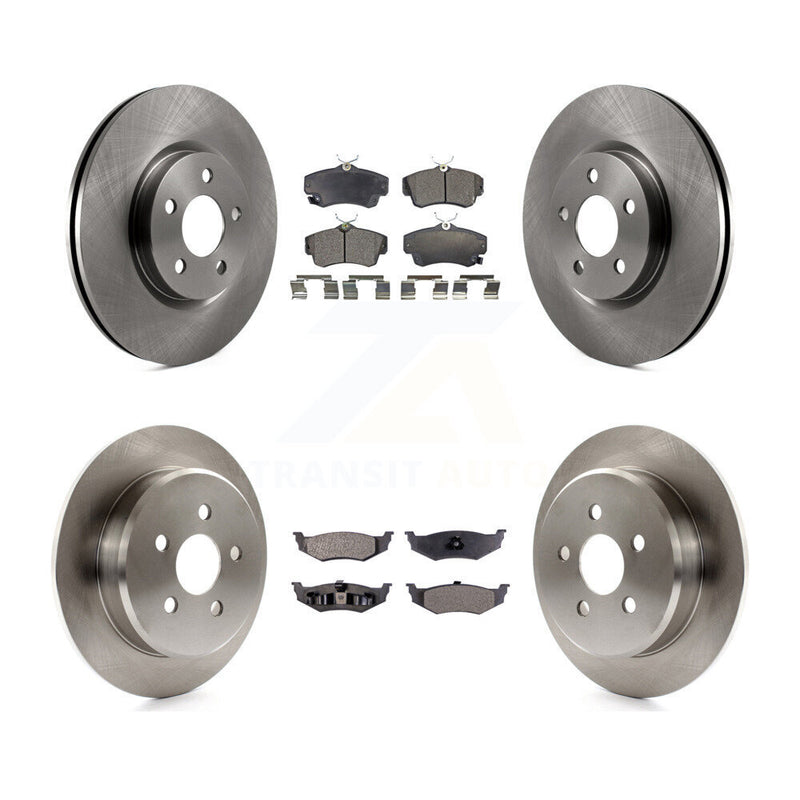 Transit Auto K8T-101011 Disc Brake Kit for 2001-2007 Chrysler PT Cruiser - Front and Rear product image