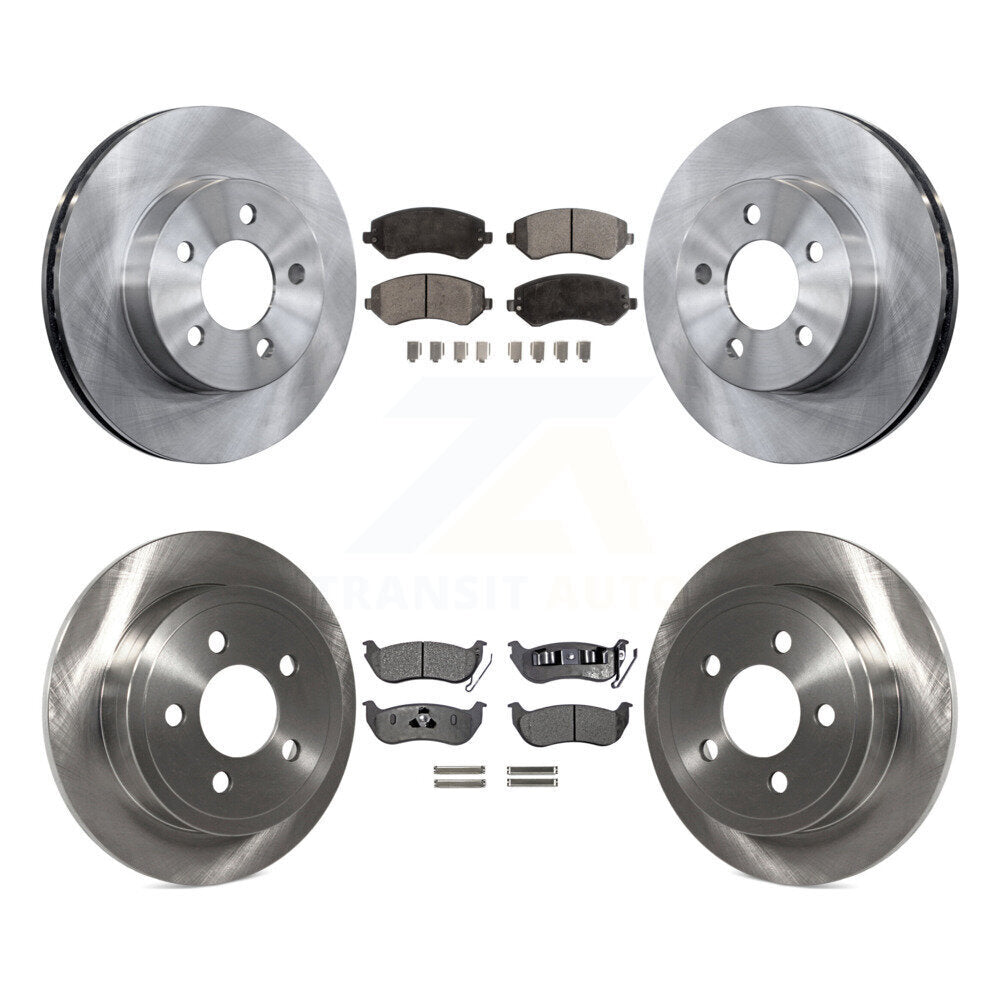 Transit Auto K8T-101012 Disc Brake Kit for 2003-2007 Jeep Liberty - Front and Rear product image