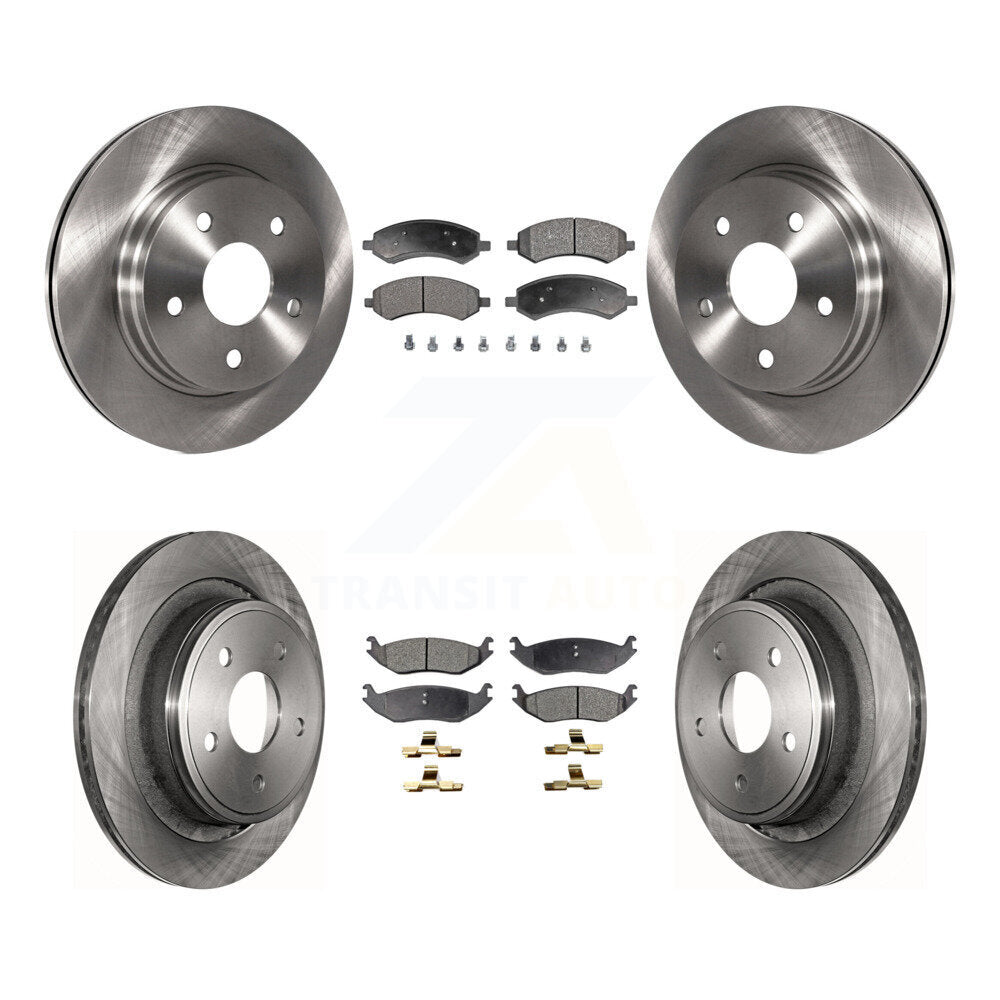 Transit Auto K8T-101017 Disc Brake Kit for 2006-2023 Ram 1500 Classic, Ram 1500, Dodge Ram 1500 & more - Front and Rear product image
