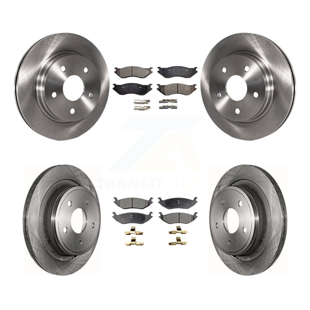 Transit Auto K8T-101019 Disc Brake Kit for 2004-2006 Dodge Ram 1500, Dodge Durango - Front and Rear product image