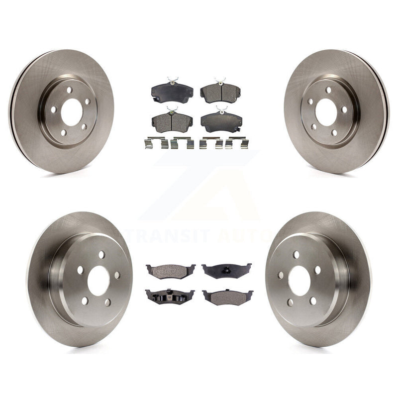 Transit Auto K8T-101022 Disc Brake Kit for 2007 Chrysler PT Cruiser - Front and Rear product image