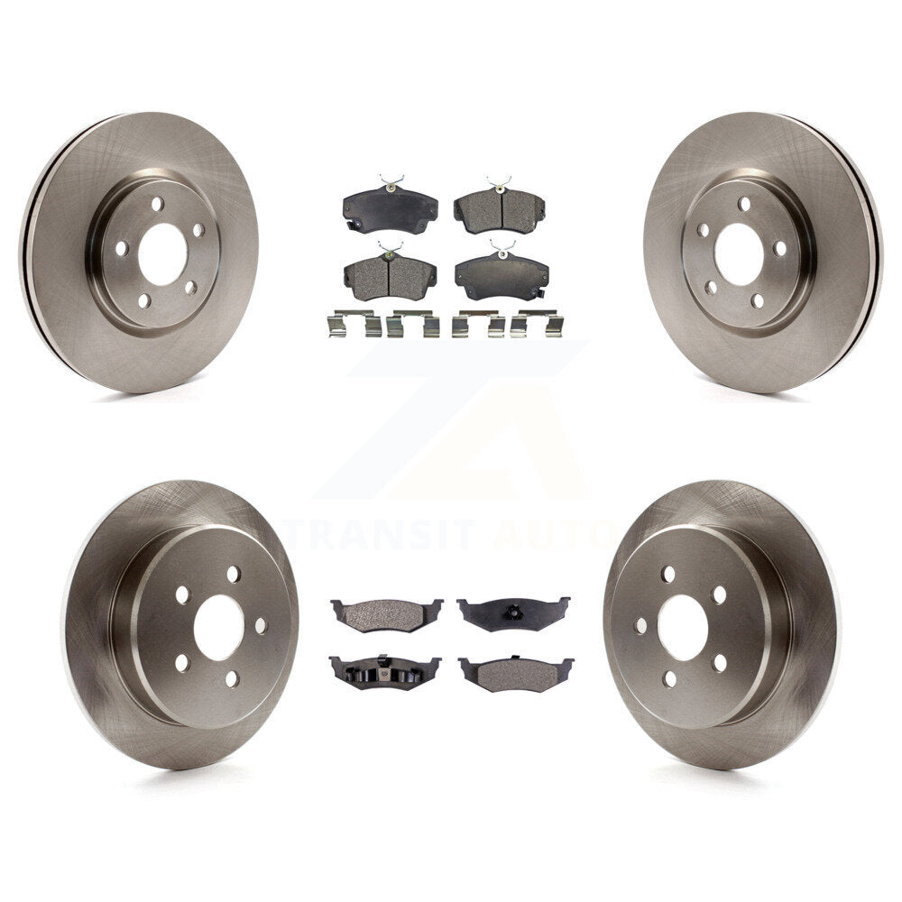 Transit Auto K8T-101023 Disc Brake Kit for 2003-2006 Chrysler PT Cruiser, Dodge Neon - Front and Rear product image