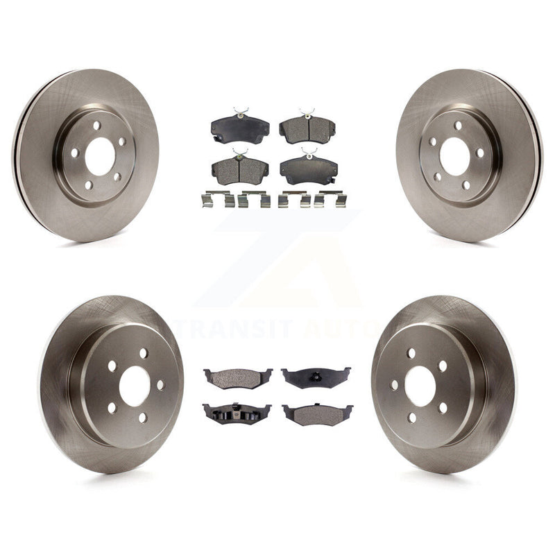 Transit Auto K8T-101023 Disc Brake Kit for 2003-2006 Chrysler PT Cruiser, Dodge Neon - Front and Rear product image
