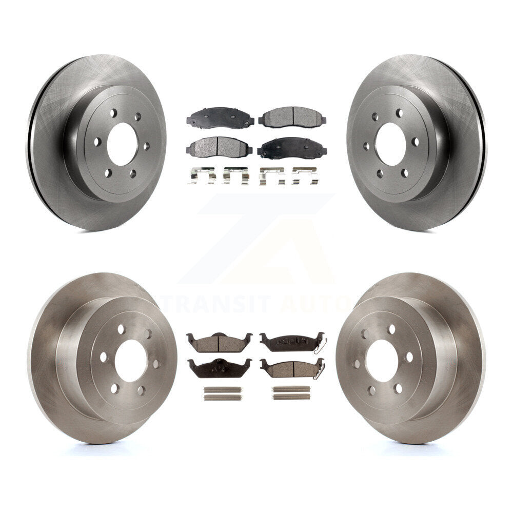 Transit Auto K8T-101025 Disc Brake Kit for 2003-2004 Dodge Dakota - Front and Rear product image