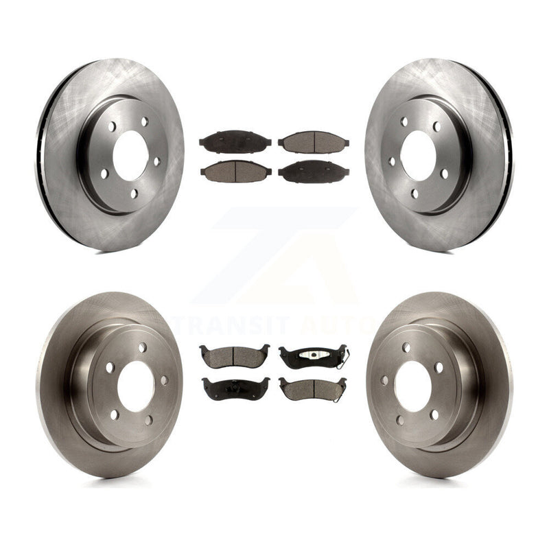 Transit Auto K8T-101026 Disc Brake Kit for 2004-2008 Chrysler Pacifica - Front and Rear product image