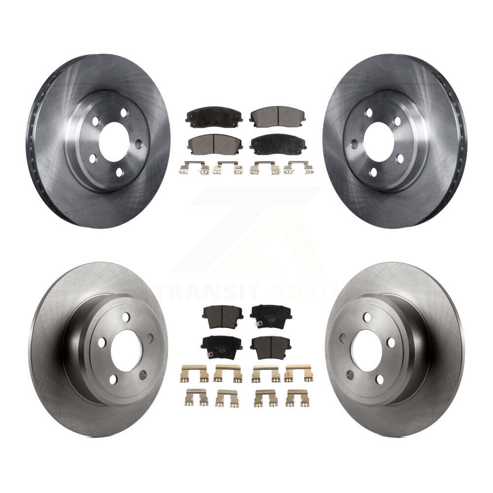 Transit Auto K8T-101027 Disc Brake Kit for 2005-2023 Dodge Charger, Dodge Challenger, Chrysler 300 - Front and Rear product image