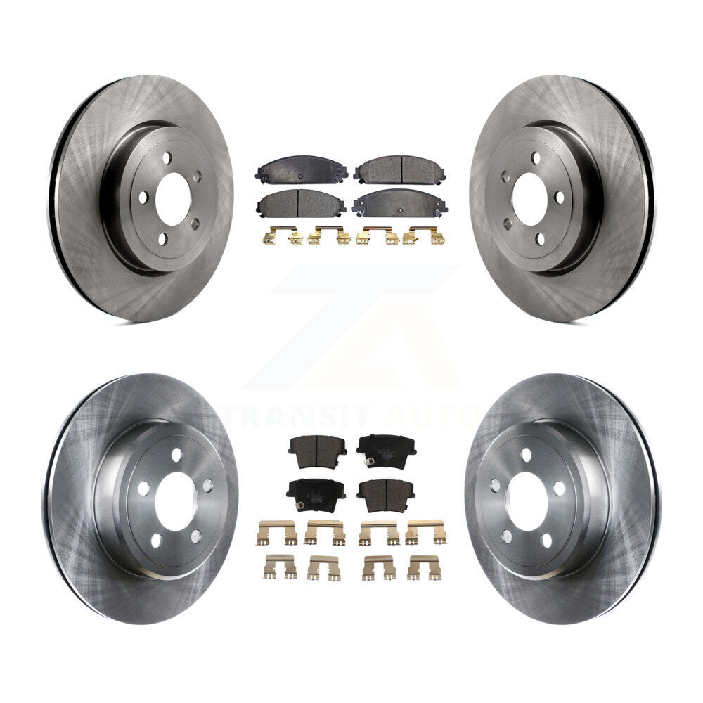 Transit Auto K8T-101030 Disc Brake Kit for 2005-2023 Dodge Challenger, Dodge Charger, Chrysler 300 - Front and Rear product image