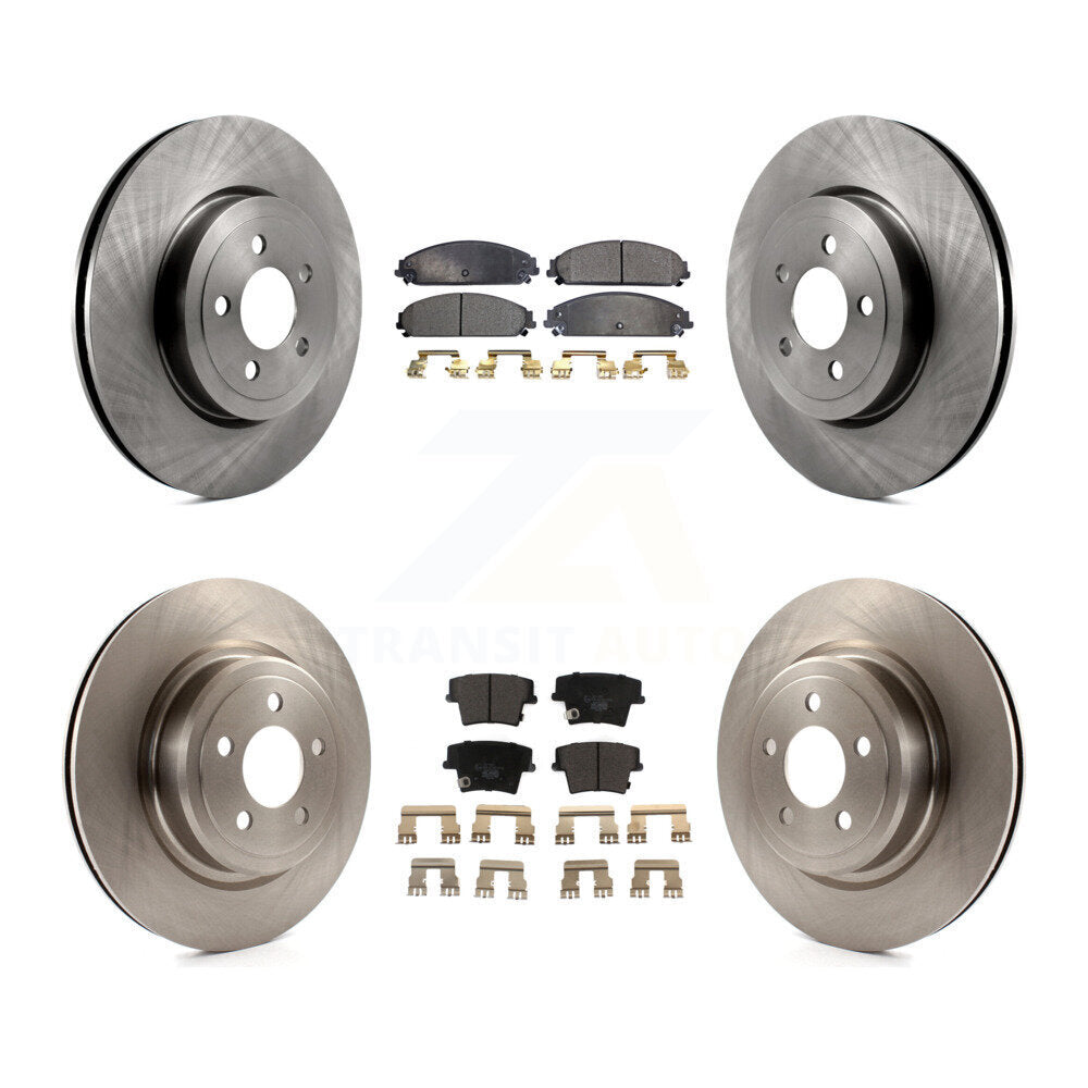 Transit Auto K8T-101031 Disc Brake Kit for 2006-2013 Dodge Charger - Front and Rear product image