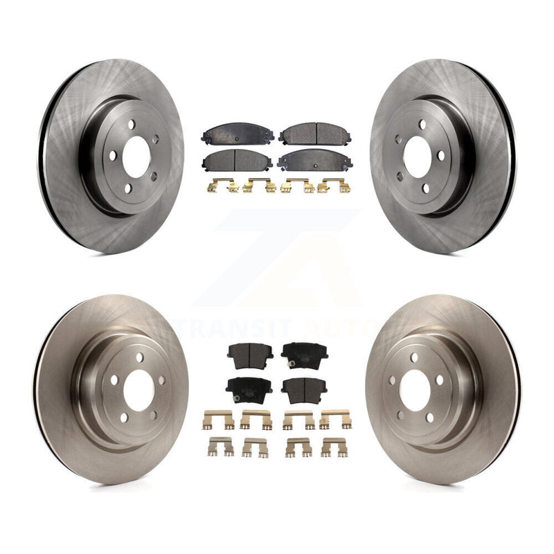 Transit Auto K8T-101031 Disc Brake Kit for 2006-2013 Dodge Charger - Front and Rear product image