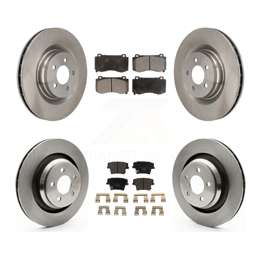 Transit Auto K8T-101034 Disc Brake Kit for 2015 Dodge Charger - Front and Rear product image