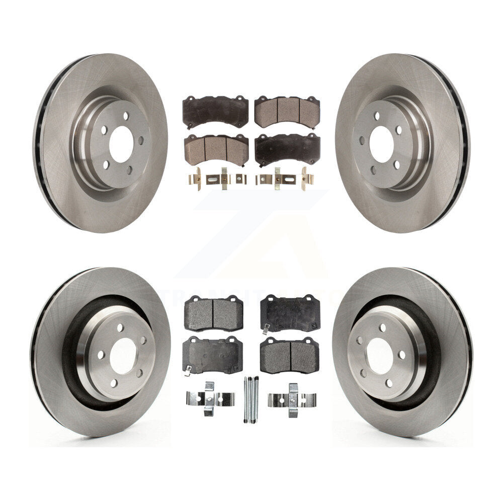 Transit Auto K8T-101035 Disc Brake Kit for 2015-2021 Dodge Charger, Dodge Challenger - Front and Rear product image