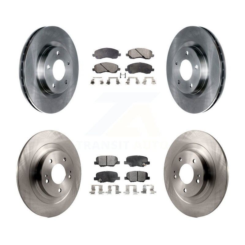 Transit Auto K8T-101043 Disc Brake Kit for 2013-2024 Mitsubishi Outlander, Mitsubishi Outlander Sport, Mitsubishi RVR - Front and Rear product image