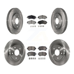 Transit Auto K8T-101047 Disc Brake Kit for 2008-2012 Chrysler Town & Country, Dodge Grand Caravan, Dodge Journey & more - Front and Rear product image