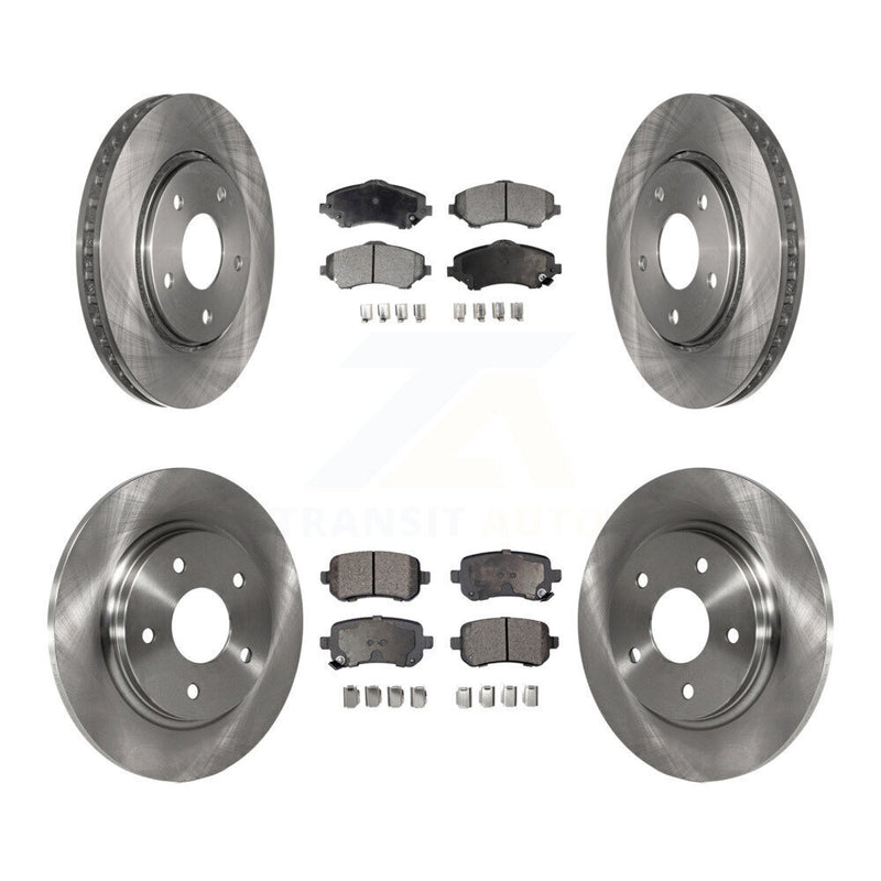 Transit Auto K8T-101047 Disc Brake Kit for 2008-2012 Chrysler Town & Country, Dodge Grand Caravan, Dodge Journey & more - Front and Rear product image