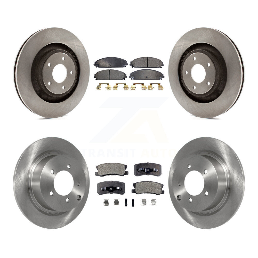 Transit Auto K8T-101050 Disc Brake Kit for 2008-2009 Dodge Caliber - Front and Rear product image