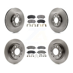 Transit Auto K8T-101061 Disc Brake Kit for 2013-2016 Dodge Dart - Front and Rear product image