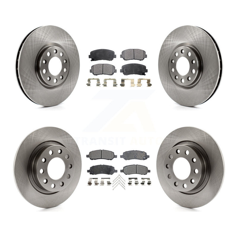 Transit Auto K8T-101061 Disc Brake Kit for 2013-2016 Dodge Dart - Front and Rear product image