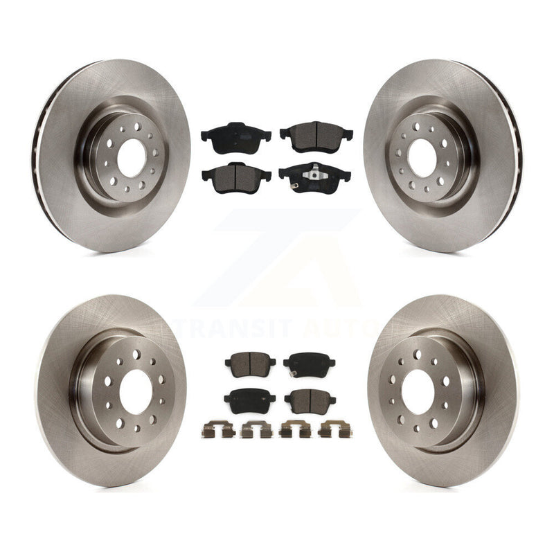 Transit Auto K8T-101066 Disc Brake Kit for 2014-2020 Fiat 500L - Front and Rear product image