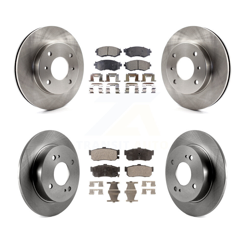 Transit Auto K8T-101073 Disc Brake Kit for 1991-2000 Nissan Sentra, INFINITI G20 - Front and Rear product image