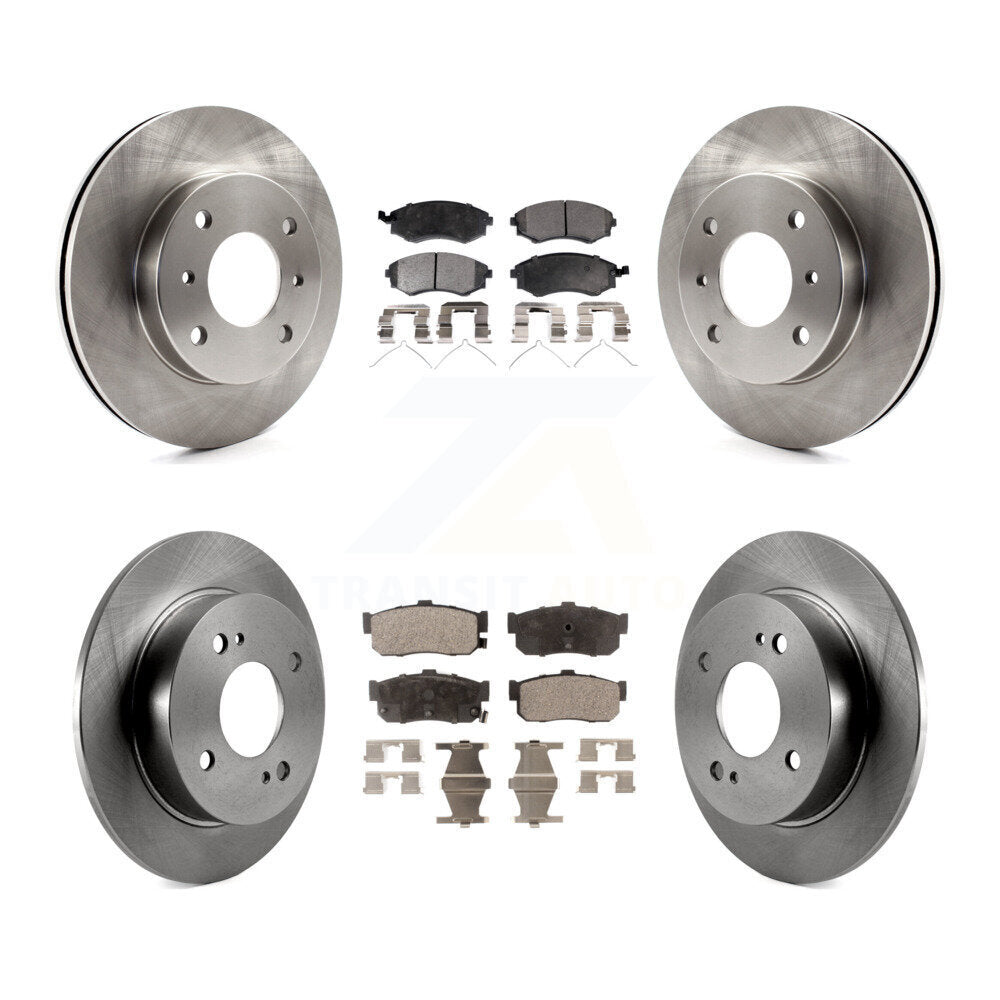 Transit Auto K8T-101074 Disc Brake Kit for 1994-1996 INFINITI G20 - Front and Rear product image