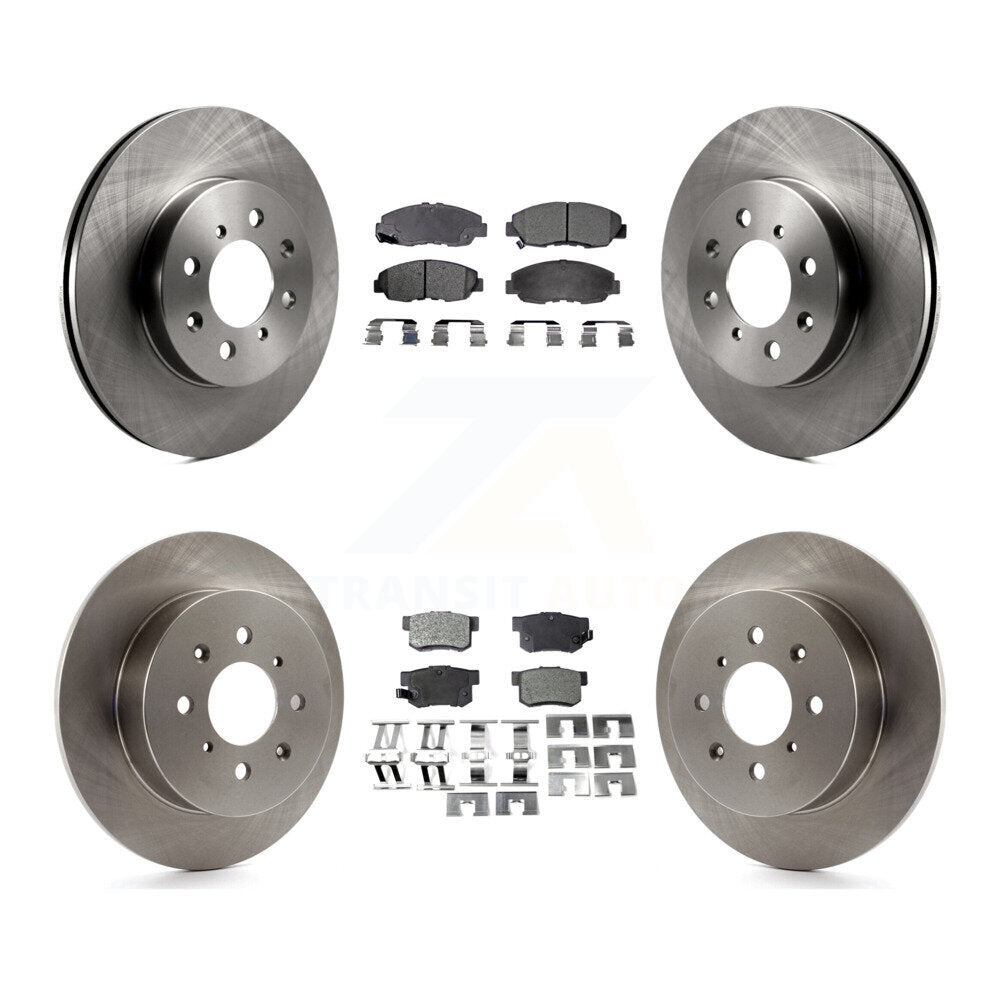 Transit Auto K8T-101077 Disc Brake Kit for 2001-2005 Honda Civic, Acura EL - Front and Rear product image