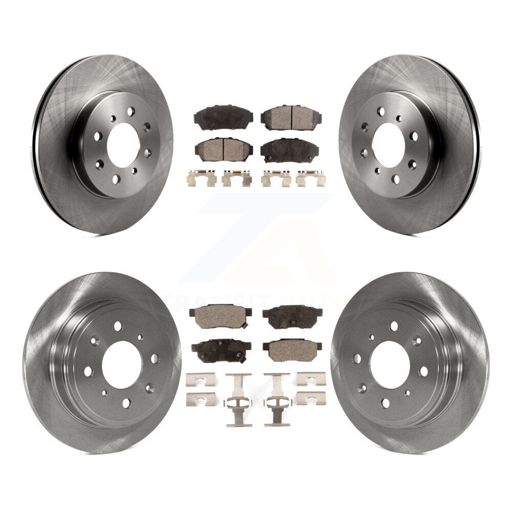 Transit Auto K8T-101078 Disc Brake Kit for 1994-2001 Acura Integra, Honda Civic - Front and Rear product image
