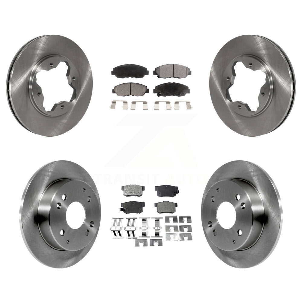 Transit Auto K8T-101080 Disc Brake Kit for 1991-1997 Acura CL, Honda Accord - Front and Rear product image