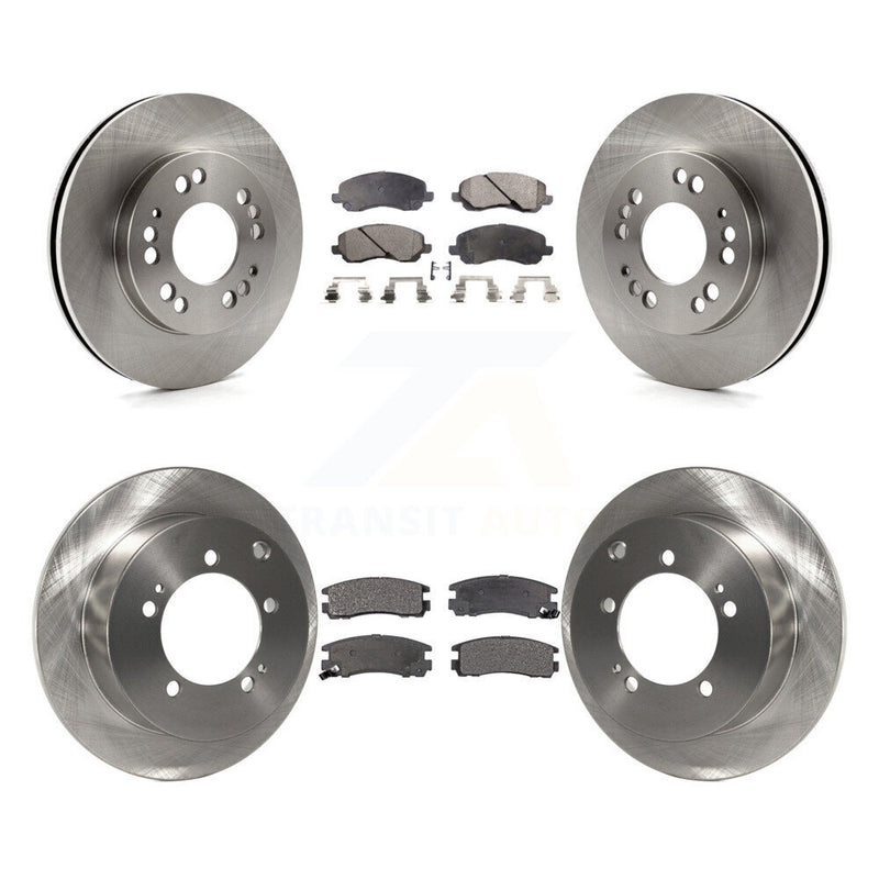 Transit Auto K8T-101087 Disc Brake Kit for 2001 Mitsubishi Eclipse - Front and Rear product image