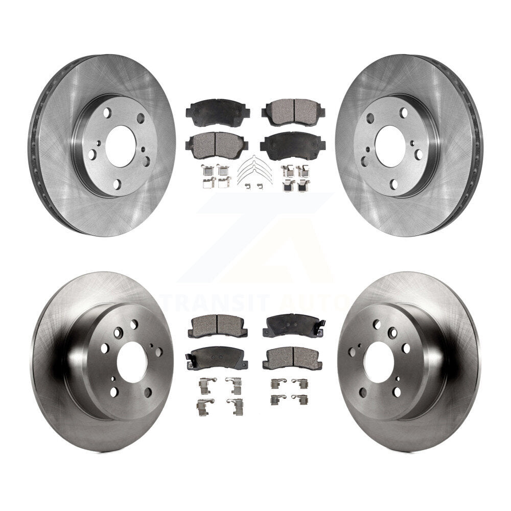 Transit Auto K8T-101089 Disc Brake Kit for 1992-1996 Toyota Camry, Lexus ES300 - Front and Rear product image