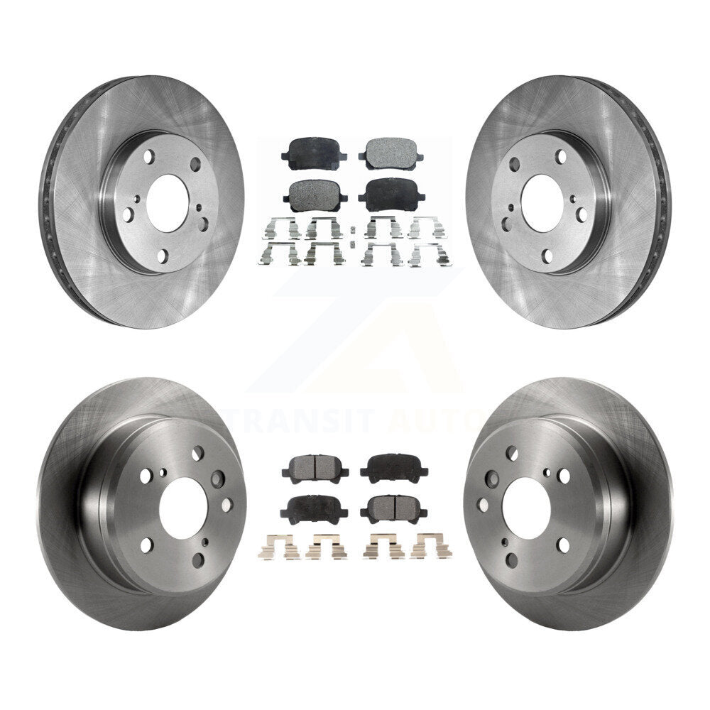 Transit Auto K8T-101091 Disc Brake Kit for 1999-2003 Toyota Solara, Toyota Camry - Front and Rear product image