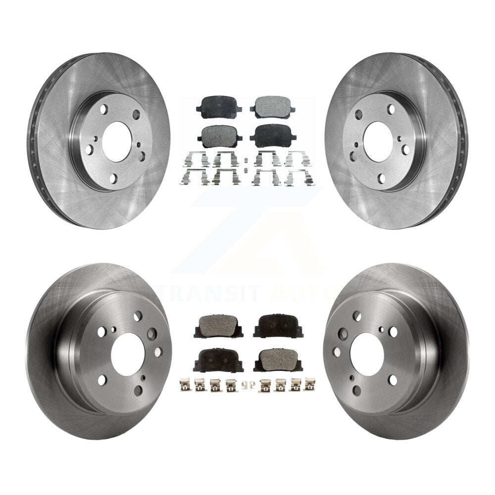 Transit Auto K8T-101092 Disc Brake Kit for 1999-2001 Lexus ES300, Toyota Camry - Front and Rear product image