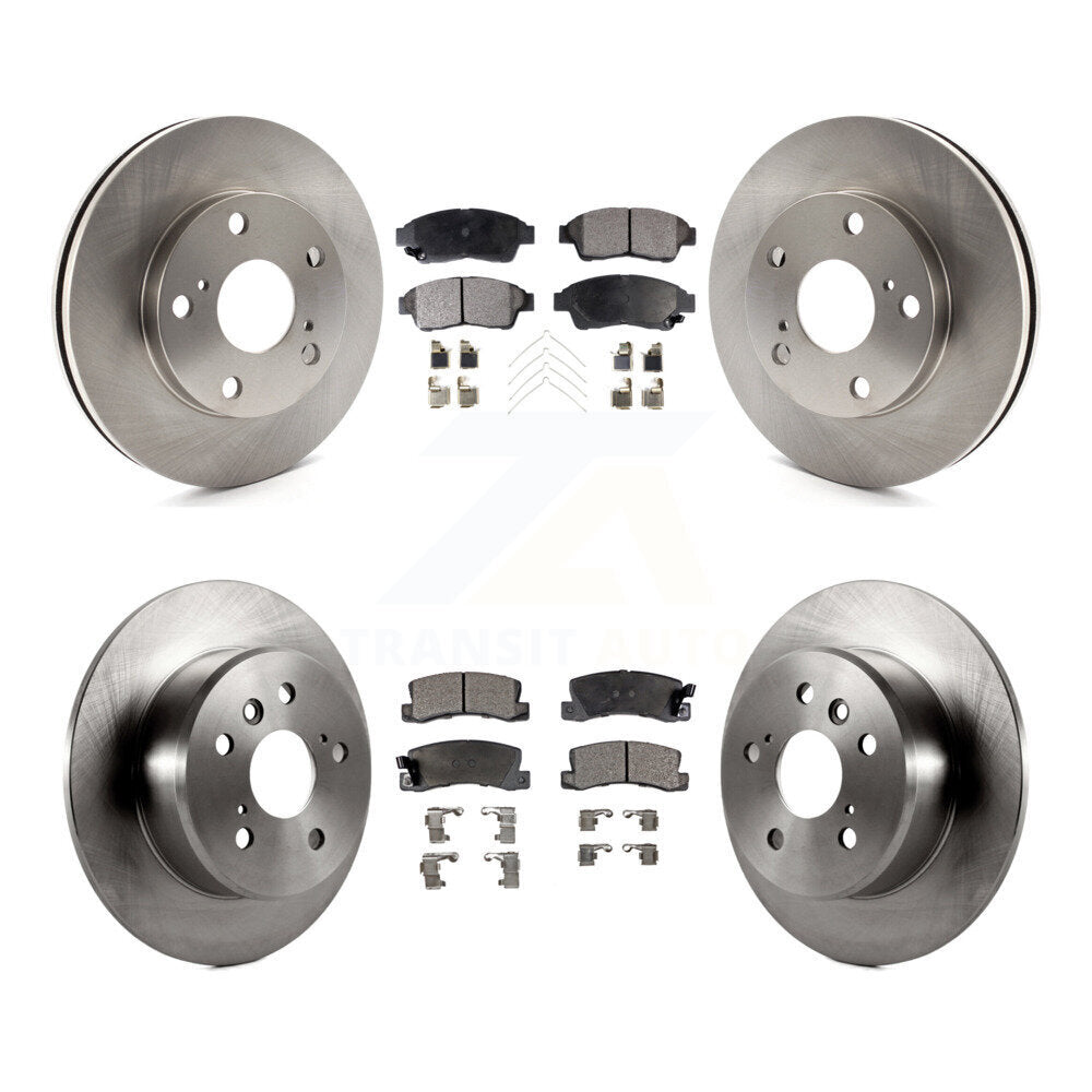 Transit Auto K8T-101097 Disc Brake Kit for 1992-1996 Toyota Camry - Front and Rear product image