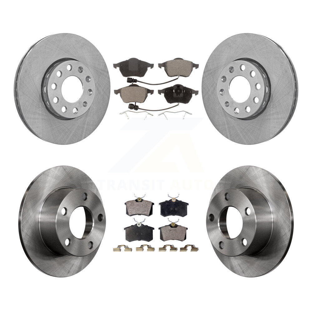 Transit Auto K8T-101101 Disc Brake Kit for 1998-1999 Audi A6 - Front and Rear product image