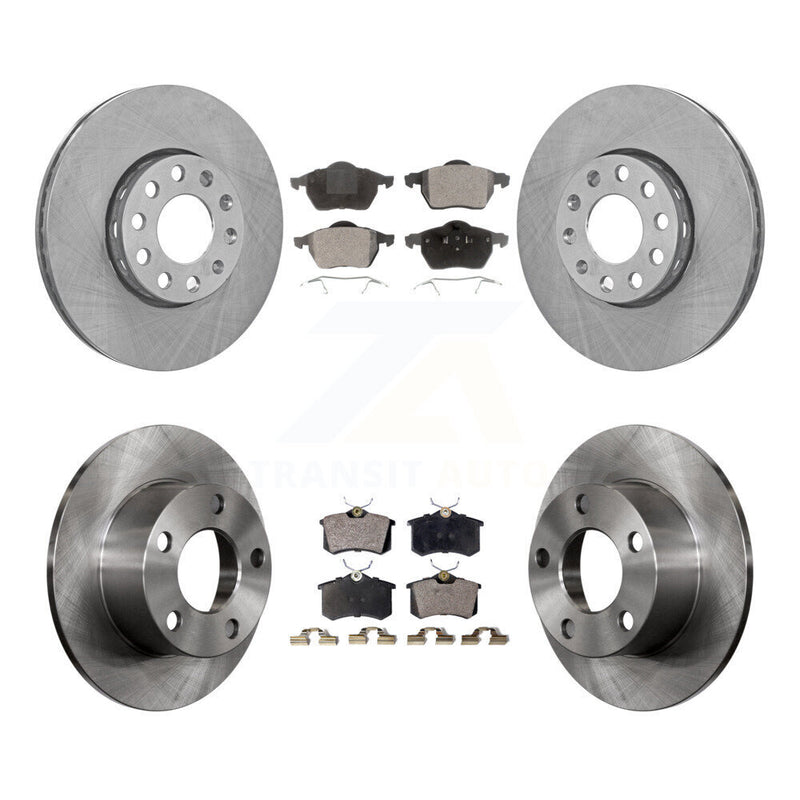 Transit Auto K8T-101104 Disc Brake Kit for 2000-2005 Volkswagen Passat, Audi A6 - Front and Rear product image