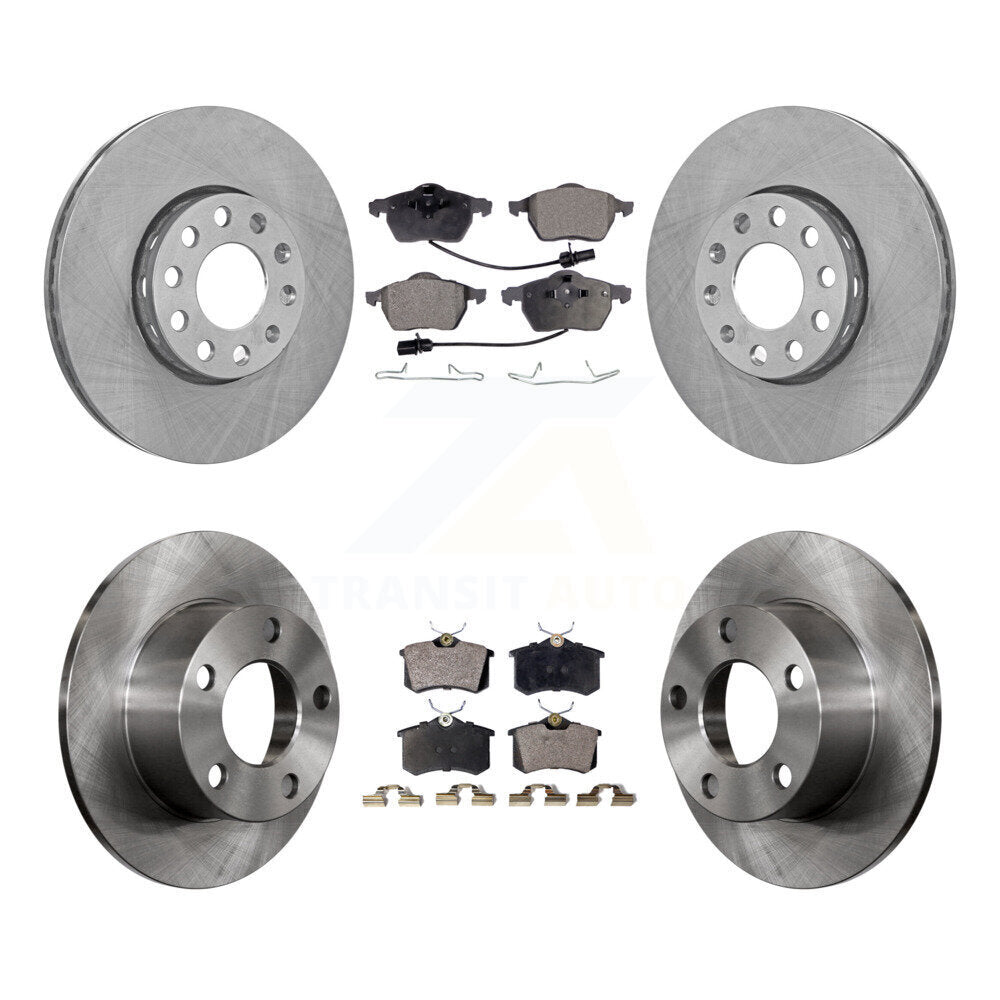 Transit Auto K8T-101110 Disc Brake Kit for 2000-2005 Volkswagen Passat, Audi A6 - Front and Rear product image