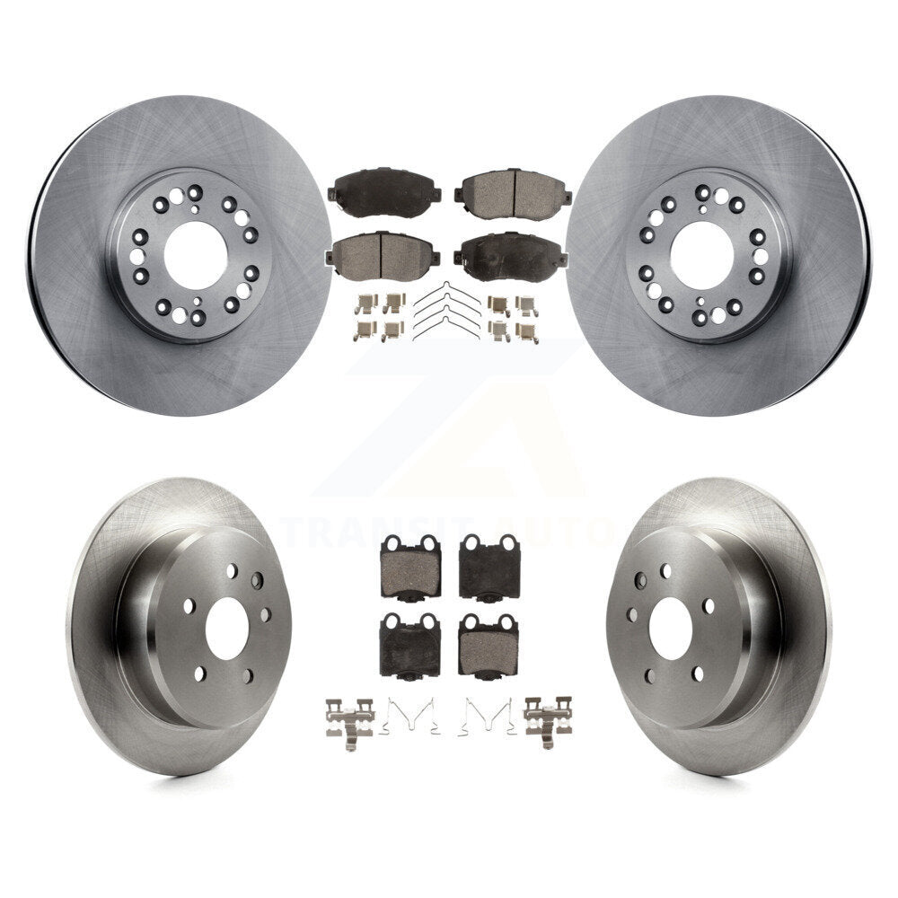 Transit Auto K8T-101118 Disc Brake Kit for 1998-2010 Lexus SC430, Lexus GS430, Lexus IS300 & more - Front and Rear product image