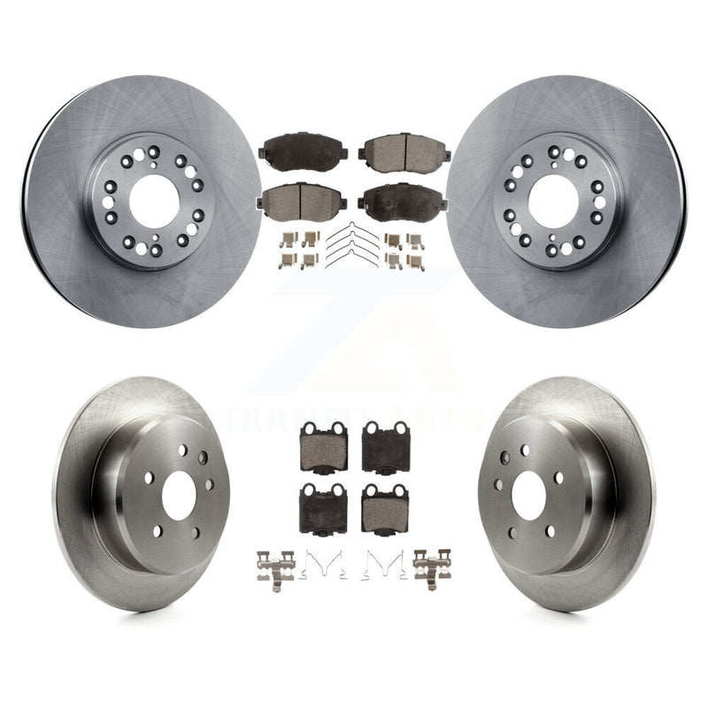 Transit Auto K8T-101118 Disc Brake Kit for 1998-2010 Lexus SC430, Lexus GS430, Lexus IS300 & more - Front and Rear product image