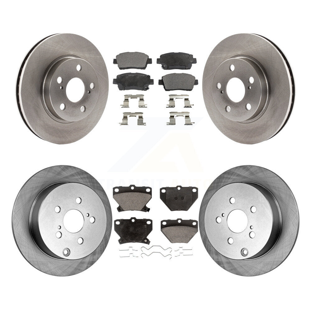 Transit Auto K8T-101120 Disc Brake Kit for 2000 Toyota Celica - Front and Rear product image